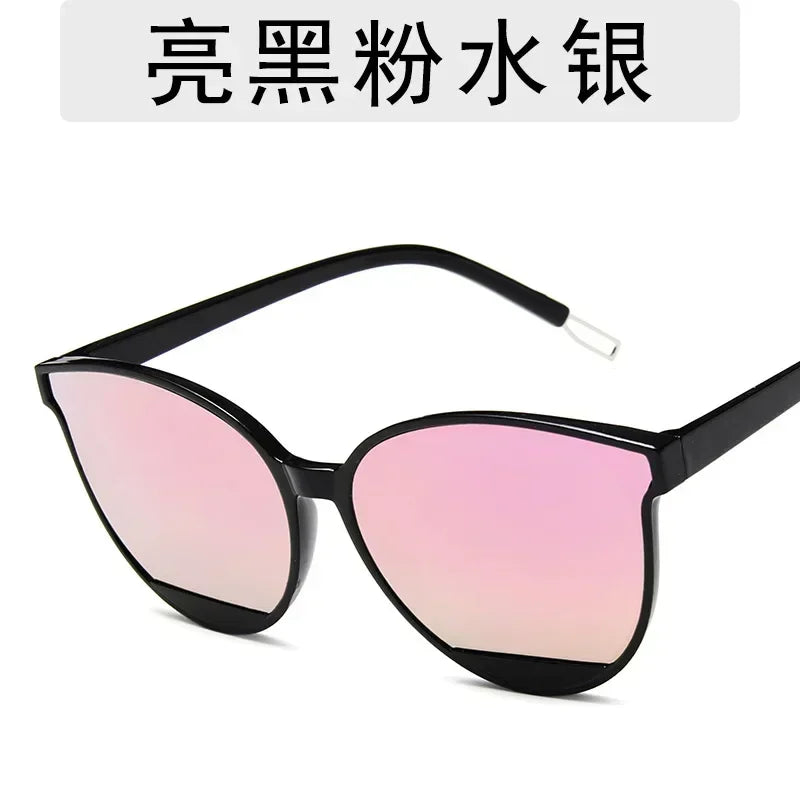 2024 Women Vintage Metal Mirror Classic Vintage Sun Glasses Oculos De Sol Sunglasses UV400 Female Feminino Cycling