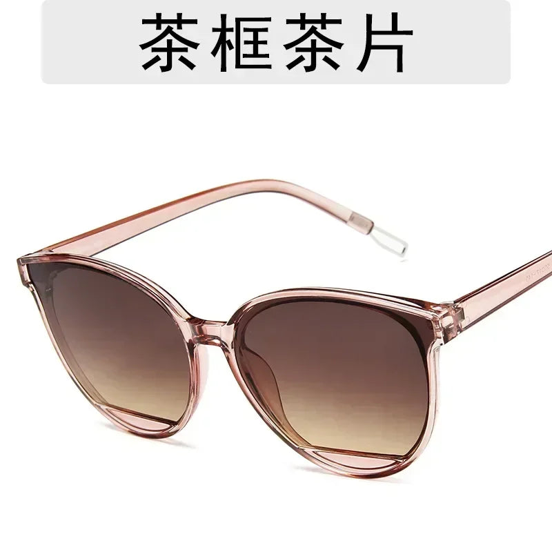 2024 Women Vintage Metal Mirror Classic Vintage Sun Glasses Oculos De Sol Sunglasses UV400 Female Feminino Cycling